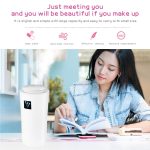 Small-3 2W Humidifier Moisture Meter Moisturizing Instrument with LED Night Light, Water Tank Capacity: 260ml(White) - Image 8