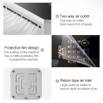 Nobico J008 Air Purifier Home Desktop Negative Ion Mini Purifier(White) - Image 11