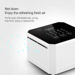 Nobico J008 Air Purifier Home Desktop Negative Ion Mini Purifier(Brown) - Image 4