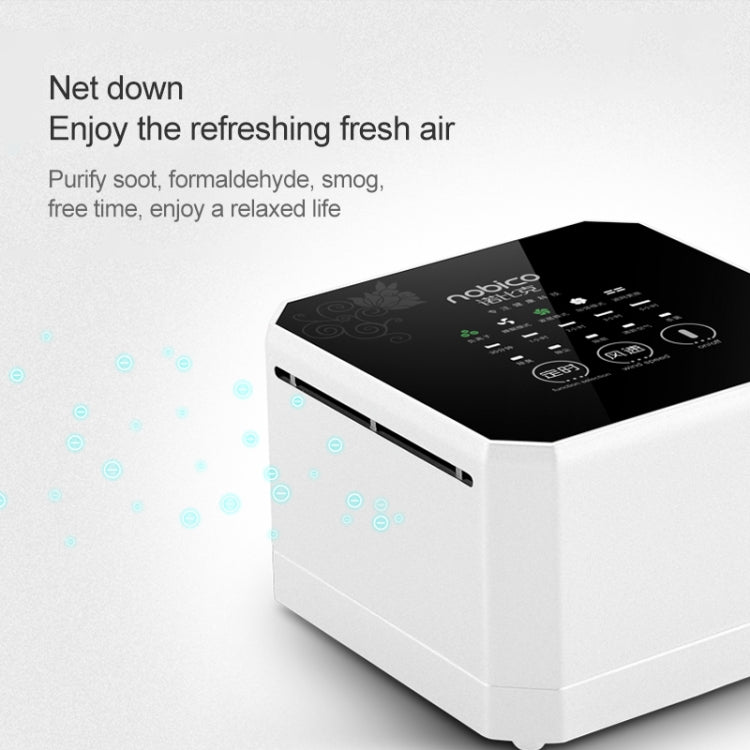 HC9242Z_3 Nobico J008 Air Purifier Home Desktop Negative Ion Mini Purifier(Brown) - Image 4