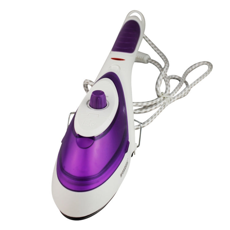 HC9513P_3 YB-888 900W 2 in 1 Multifunction Household Small Handheld Ironer Travel Portable Handheld Steam Hanging Hot Machine with Steam Brush & Measuring Cup, EU Plug(Purple) - Image 4