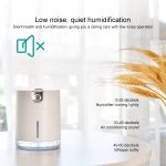WT-H16 USB Charging Water Pattern Atomizing Humidifier with Colorful Night Lights, Water Tank Capacity: 300mL (Pink) - Image 8