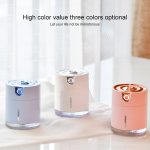 WT-H16 USB Charging Water Pattern Atomizing Humidifier with Colorful Night Lights, Water Tank Capacity: 300mL (Pink) - Image 13