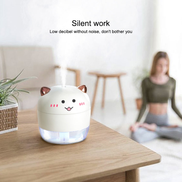 HC9543W_11 WT-H21 Angel Atomizing Humidifier with Colorful Night Lights, Water Tank Capacity: 200mL(White) - Image 12