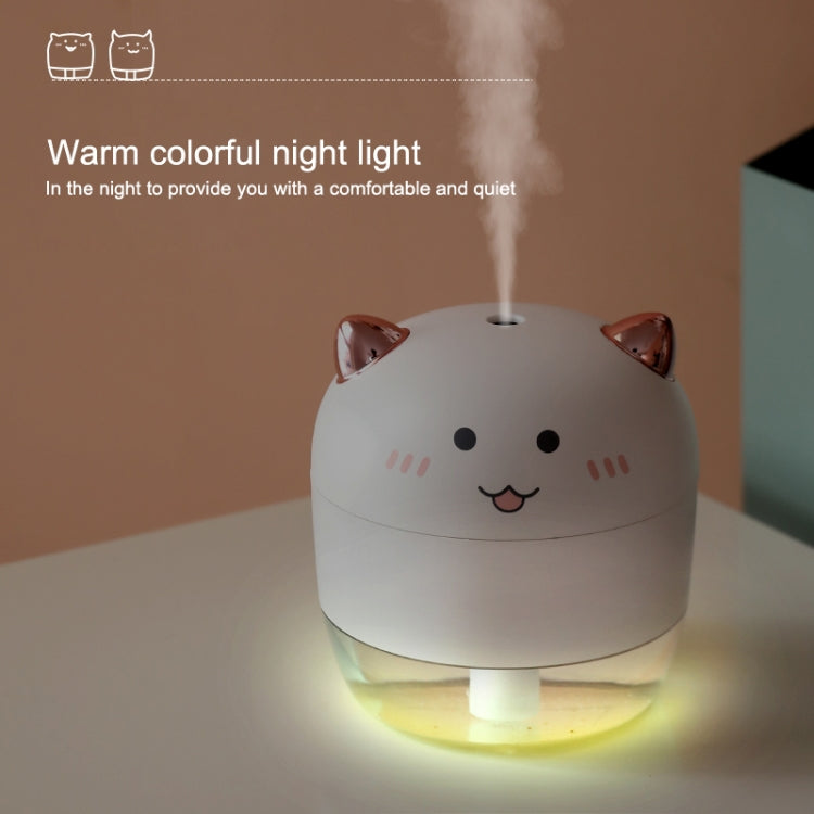 HC9543W_15 WT-H21 Angel Atomizing Humidifier with Colorful Night Lights, Water Tank Capacity: 200mL(White) - Image 16