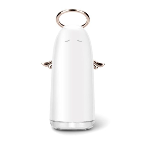 TSHM0 Mini Angel Atomizing Humidifier with Colorful Night Lights, Water Tank Capacity: 230mL (Gold) - Image 2