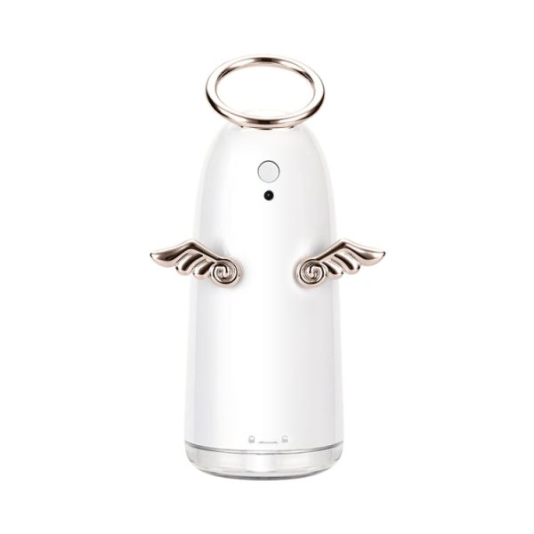 TSHM0 Mini Angel Atomizing Humidifier with Colorful Night Lights, Water Tank Capacity: 230mL (Gold) - Image 3