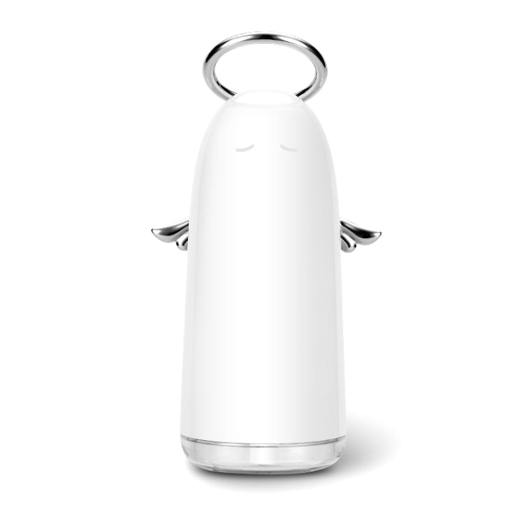 HC9544S_1 TSHM0 Mini Angel Atomizing Humidifier with Colorful Night Lights, Water Tank Capacity: 230mL (Silver) - Image 2