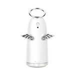 TSHM0 Mini Angel Atomizing Humidifier with Colorful Night Lights, Water Tank Capacity: 230mL (Silver) - Image 3