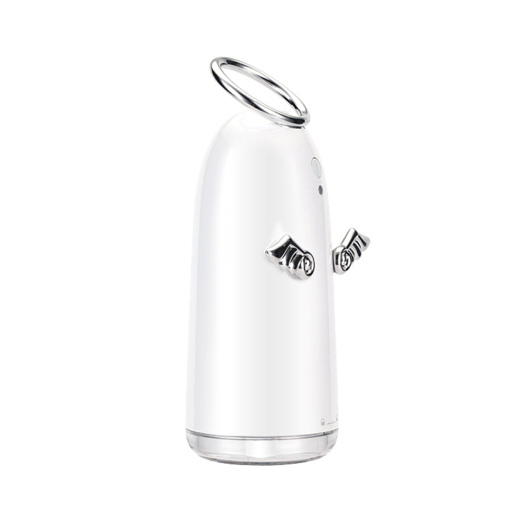 HC9544S_3 TSHM0 Mini Angel Atomizing Humidifier with Colorful Night Lights, Water Tank Capacity: 230mL (Silver) - Image 4