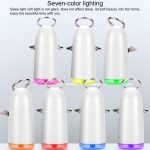 TSHM0 Mini Angel Atomizing Humidifier with Colorful Night Lights, Water Tank Capacity: 230mL (Silver) - Image 8