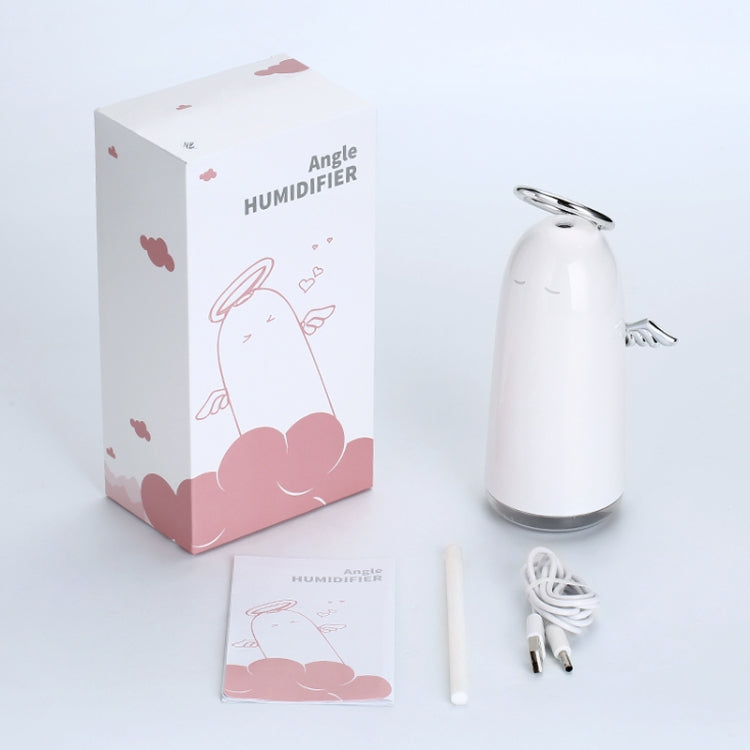 HC9544S_8 TSHM0 Mini Angel Atomizing Humidifier with Colorful Night Lights, Water Tank Capacity: 230mL (Silver) - Image 9