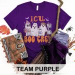 ICU Boo Crew Ghosts T-Shirt - Image 7