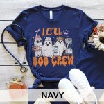 ICU Boo Crew Ghosts T-Shirt - Image 13