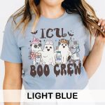 ICU Boo Crew Ghosts T-Shirt - Image 12