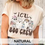 ICU Boo Crew Ghosts T-Shirt - Image 6