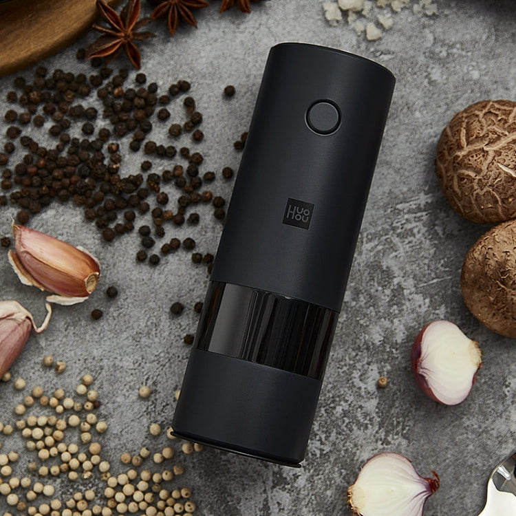 KAP0011B_1 Original Xiaomi Youpin Huohou Electric Grinding Machine Automatic Mill Pepper Grinder(Black) - Image 2