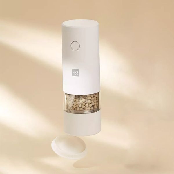 Original Xiaomi Youpin Huohou Electric Grinding Machine Automatic Mill Pepper Grinder(White) - Image 1