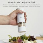 Original Xiaomi Youpin Huohou Electric Grinding Machine Automatic Mill Pepper Grinder(White) - Image 6