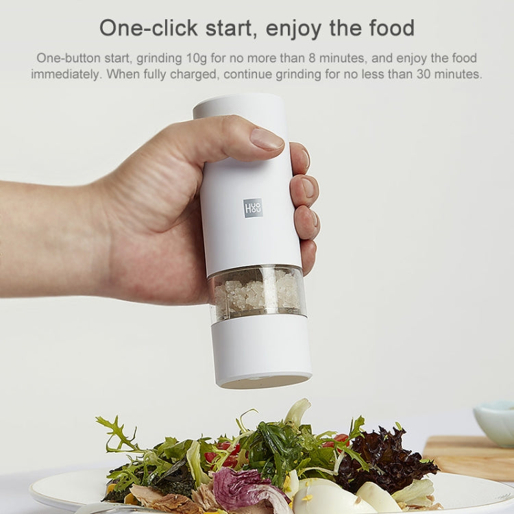 KAP0011_B4_ed3dfe12-7ed0-46ae-a600-ddd640e958ea Original Xiaomi Youpin Huohou Electric Grinding Machine Automatic Mill Pepper Grinder(White) - Image 6