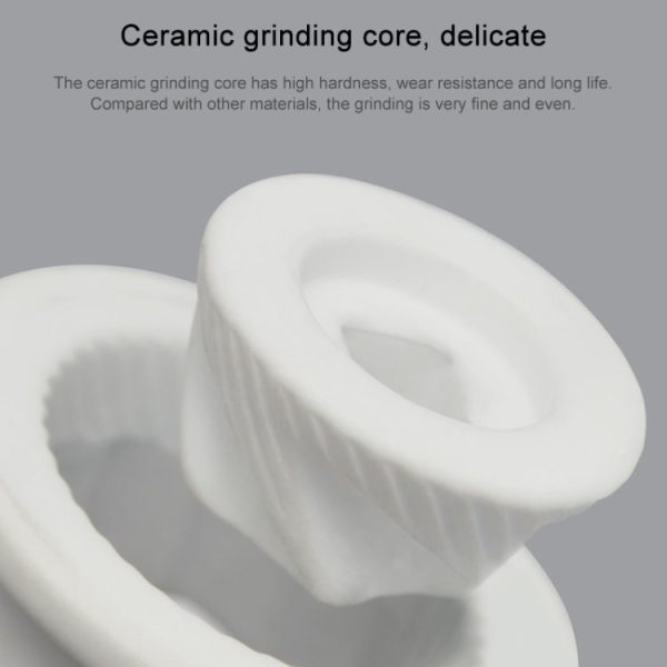 Original Xiaomi Youpin Huohou Electric Grinding Machine Automatic Mill Pepper Grinder(White) - Image 7