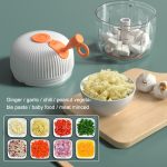 REMAX SL-BM03 Rechew Series Wireless Electric Garlic Stirrer Cordless Portable Food Processor (White) - Image 12
