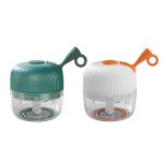 REMAX SL-BM03 Rechew Series Wireless Electric Garlic Stirrer Cordless Portable Food Processor (White) - Image 2
