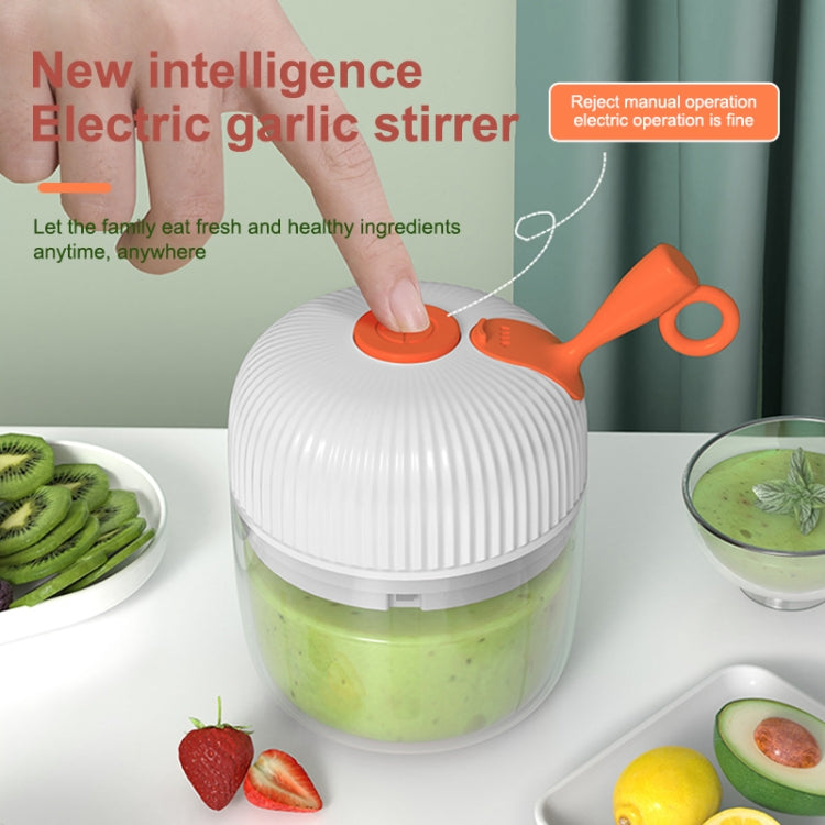 KAP0612_B4_04a6c68b-2582-4725-bdfa-a6b3b828c2b7 REMAX SL-BM03 Rechew Series Wireless Electric Garlic Stirrer Cordless Portable Food Processor (White) - Image 5