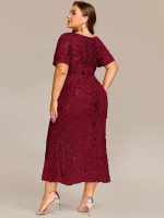 Plus Size Sequin Mermaid Formal Dress - Image 26