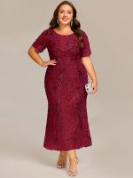 Plus Size Sequin Mermaid Formal Dress - Image 25