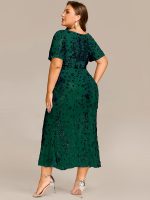 Plus Size Sequin Mermaid Formal Dress - Image 29
