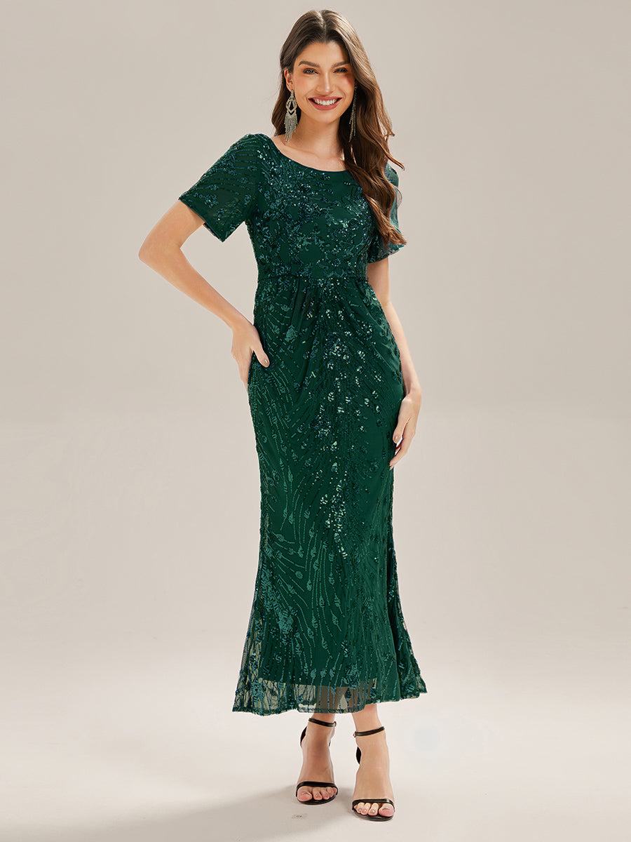 ME02387DG-R_3a982b08-8828-45e5-8a72-33f35d5a25c7 Sequin Mermaid Round Neck Dress - Image 48