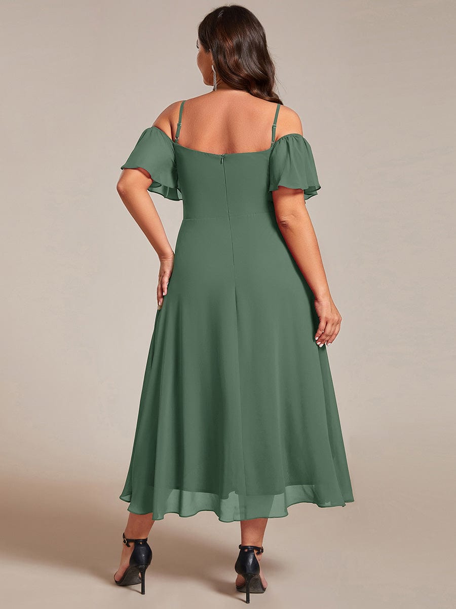 MG02103EU-PR2_821072df-6996-482d-939a-cf5938e534ca Plus Size Cold Shoulder Sweetheart Necklin Chiffon Midi Wedding Guest Dress - Image 66