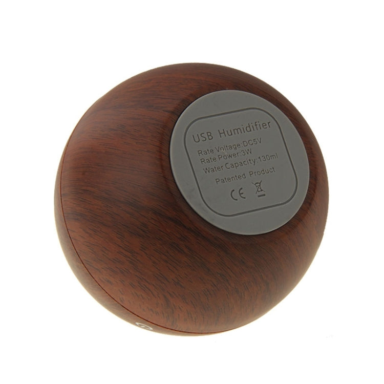 S-HC-2581_3 LM-X1 USB Rechargeable Wood Texture 3W Ultrasonic Aroma Air Humidifier - Image 4