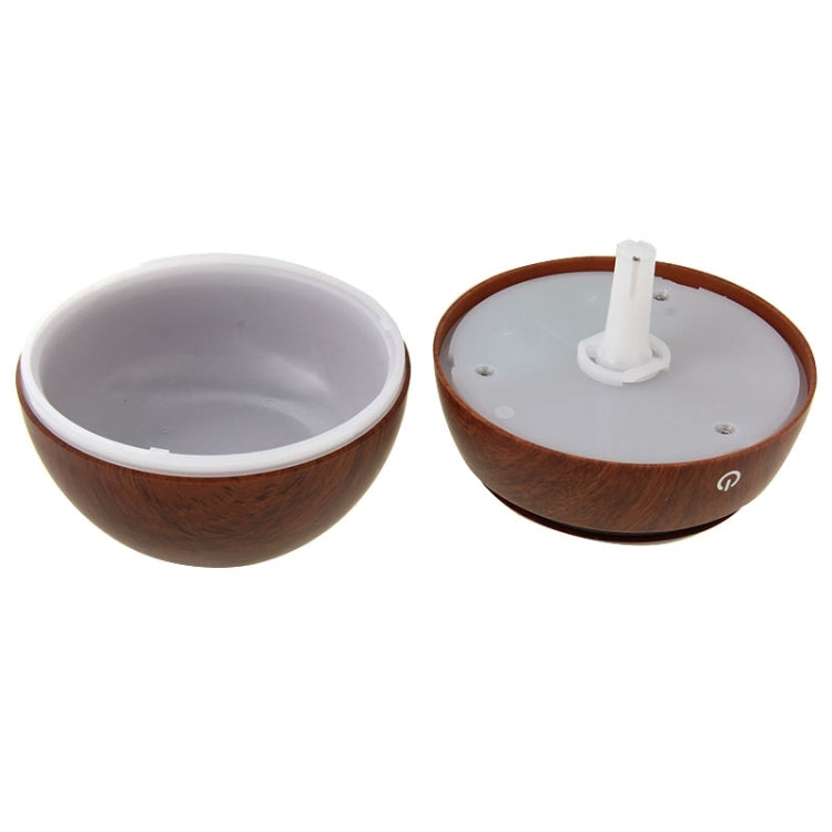 S-HC-2581_4 LM-X1 USB Rechargeable Wood Texture 3W Ultrasonic Aroma Air Humidifier - Image 5