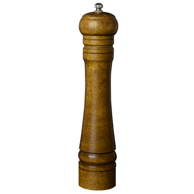 S-KA-0016Z_1 10 inch Length Classical Wooden Pepper Spice Salt Mill Grinder Muller - Image 2