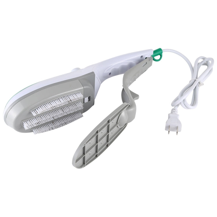 TBD0202517101A_2 Handheld Garment Steamer Brush Portable Clothes Steam Iron, US Plug 110V(Green) - Image 3