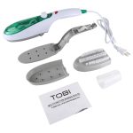 Handheld Garment Steamer Brush Portable Clothes Steam Iron, US Plug 110V(Green) - Image 5