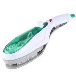 Handheld Garment Steamer Brush Portable Clothes Steam Iron, UK Plug 220V(Green) - Image 2