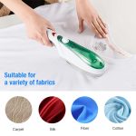 Handheld Garment Steamer Brush Portable Clothes Steam Iron, UK Plug 220V(Green) - Image 7