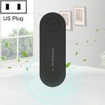 Mini Anion Air Purifier Smoke PM2.5 Remove Toilet Kitchen Air Purifier, Plug Type:US Plug(Black)