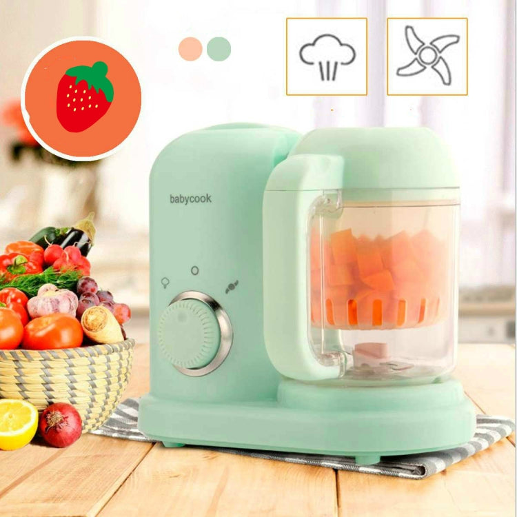 TBD0374985301A_2 Multifunction Baby Food Cooking Maker Steamer Mixing Grinder Food Supplementary Machine EU Plug(Pink) - Image 3