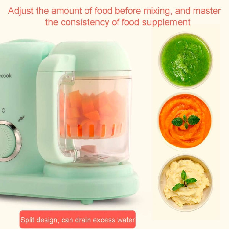 TBD0374985301A_5 Multifunction Baby Food Cooking Maker Steamer Mixing Grinder Food Supplementary Machine EU Plug(Pink) - Image 6