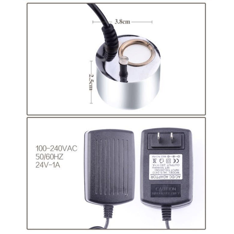TBD03842836_5 Mini Air Humidifier Color Changing Ultrasonic Household Mist Maker Portable Water Mist for Pond  / Water Tank - Image 6