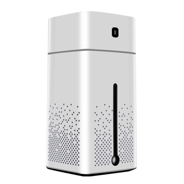 Ultrasonic Air Humidifier USB Essential Oil Aroma Diffuser LED Night Light Spray Mist Purifier, 1000ml(White) - Image 1