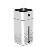 Ultrasonic Air Humidifier USB Essential Oil Aroma Diffuser LED Night Light Spray Mist Purifier, 1000ml(White) - Image 2