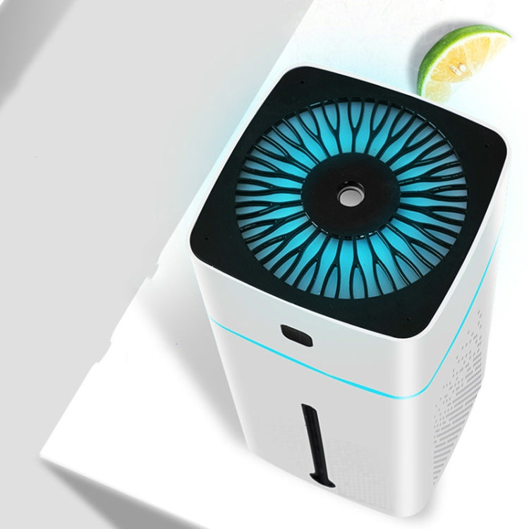 TBD0384285601B_4 Ultrasonic Air Humidifier USB Essential Oil Aroma Diffuser LED Night Light Spray Mist Purifier, 1000ml(White) - Image 5