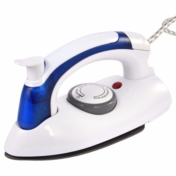Mini Portable Foldable Electric Steam Iron For Clothes With 3 Gears Teflon Baseplate Handheld Flatiron for Home Travelling - Image 1