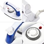 Mini Portable Foldable Electric Steam Iron For Clothes With 3 Gears Teflon Baseplate Handheld Flatiron for Home Travelling - Image 6