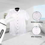 Mini Handheld Hanging Machine Dual-power Steam Brush Iron Garment Steamer(White + Black) - Image 3